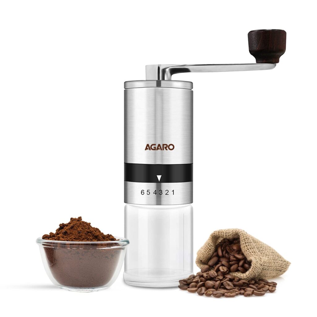 Top 10 Best Coffee Grinders to Buy in India AGARO Elite Manual Coffee Grinder