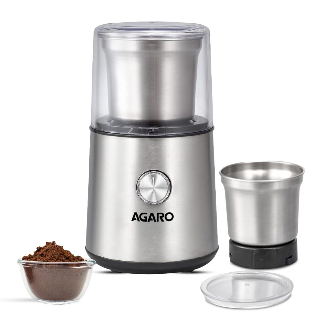 Top 10 Best Coffee Grinders to Buy in India AGARO Regency Electric Coffee Grinder