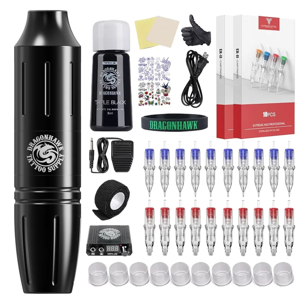 Best Tattoo Kits in India for Beginners Explained Best Tattoo Kits in India for Beginners Explained Dragonahwk Complete Tattoo Pen Kit