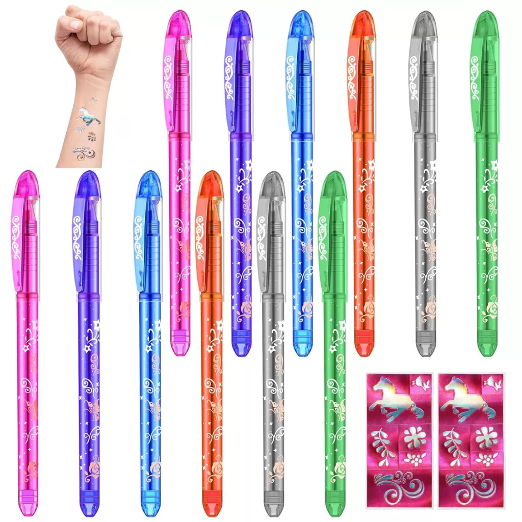 Finding the Best Tattoo Pens in India: A Real Artist's Guide Finding the Best Tattoo Pens in India: A Real Artist's Guide Kathfly 12 Packs Temporary Tattoo Markers for Skin Shimmery Gel Pens