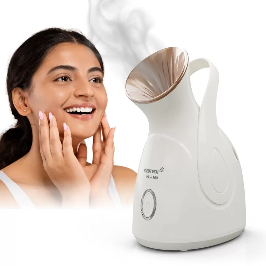 Is a Facial Steamer the Secret to Radiant Skin? Your Guide to Finding the Best in India Is a Facial Steamer the Secret to Radiant Skin? Your Guide to Finding the Best in India MEDTECH® Handyvap Face Steamer