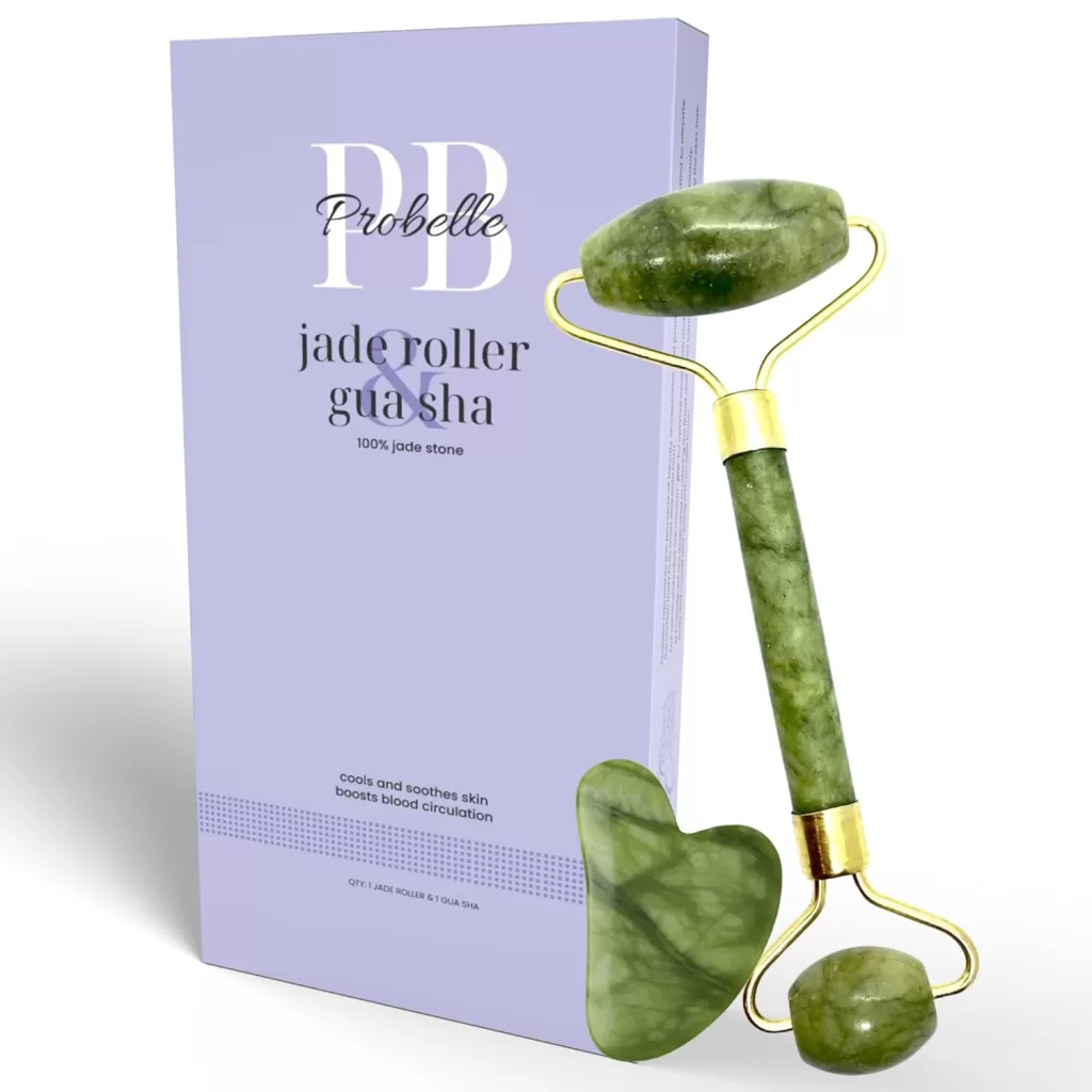 Unveiling Radiance: Your Ultimate Guide to Facial Rollers in India Unveiling Radiance: Your Ultimate Guide to Facial Rollers in India Probelle Natural Jade Roller and Gua Sha Set