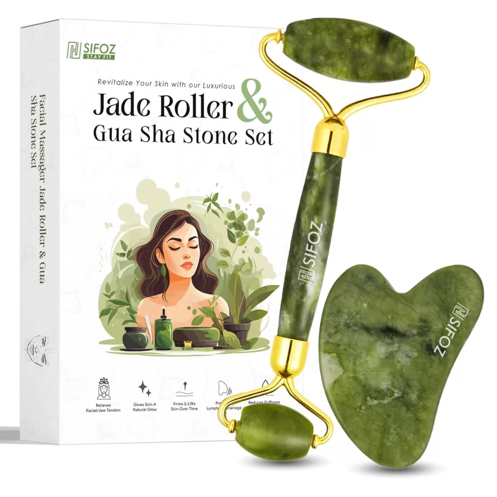 Unveiling Radiance: Your Ultimate Guide to Facial Rollers in India Unveiling Radiance: Your Ultimate Guide to Facial Rollers in India Sifoz Jade Roller Gua Sha Set Face Roller