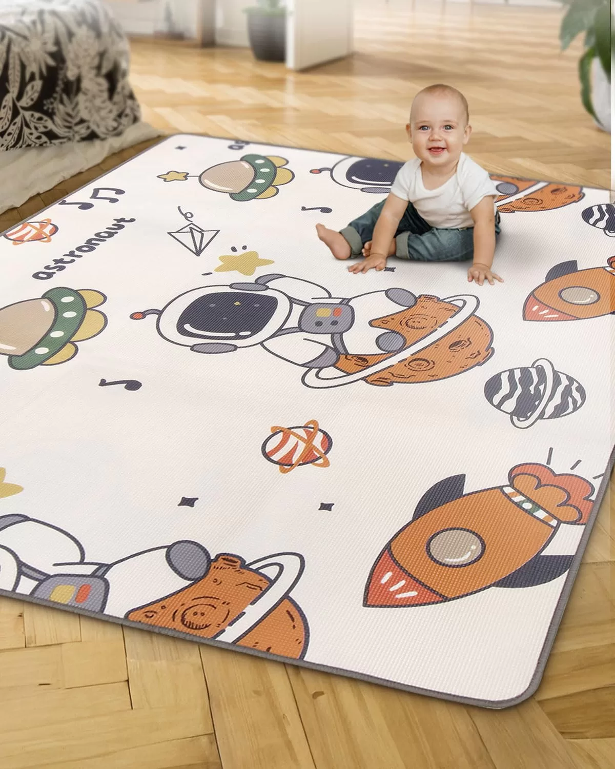 Best Baby Play Mats in India: 5 Safe, Foldable Picks for Tummy Time and Crawling Play Nation premium double sided waterproof play mat, 8mm thick best baby play mat in India for newborn crawling and learning